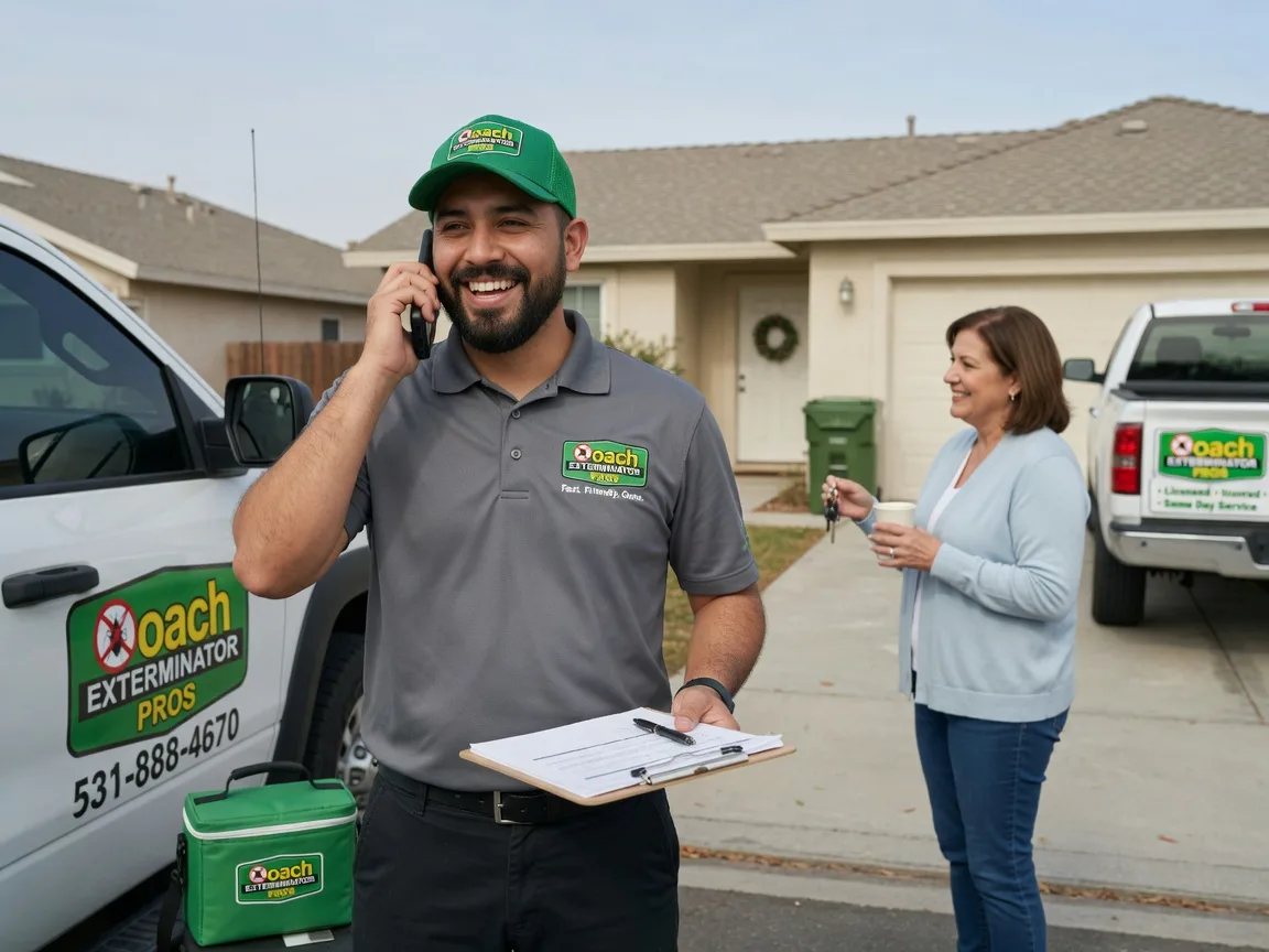 Pest Control Roach Exterminator Stow, OH FAQs